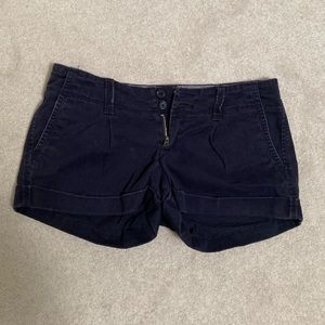 Navy Blue Abercrombie & Fitch Shorts